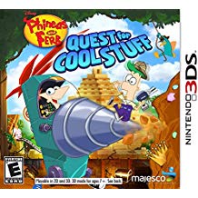 3DS: PHINEAS AND FERB: QUEST FOR COOL STUFF (DISNEY) (COMPLETE)